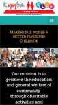 Mobile Screenshot of kyybakidzfoundation.org